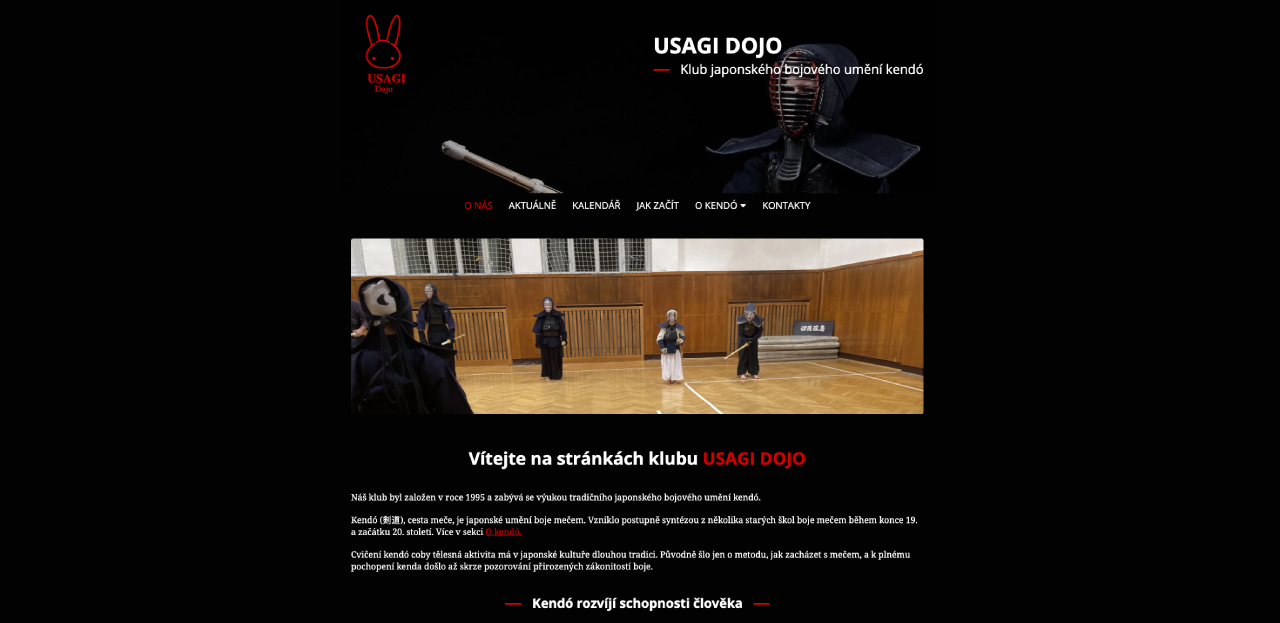 Náhled projektu USAGI Dojo